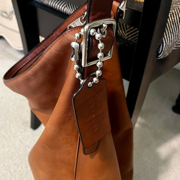 Coach Bleecker Soft Port Duffle 32282; Nickel Hardware - Picture 4 of 7